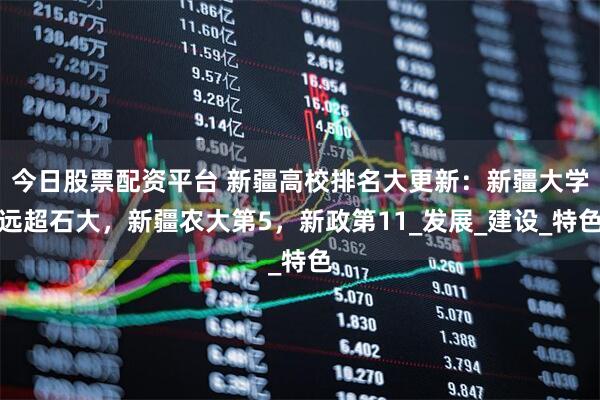 今日股票配资平台 新疆高校排名大更新：新疆大学远超石大，新疆农大第5，新政第11_发展_建设_特色
